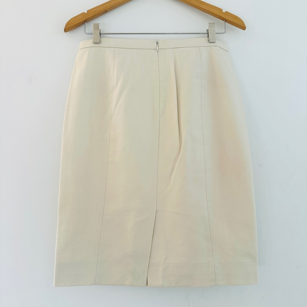 J.Crew Number 2 Pencil Skirt in Cotton Twill - Picture 3 of 7